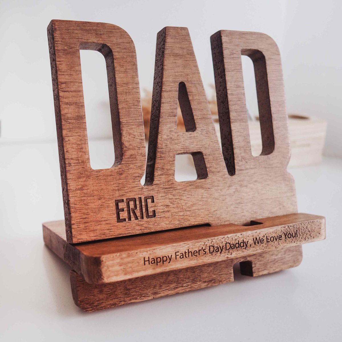 Dad Docking Station with personalisation