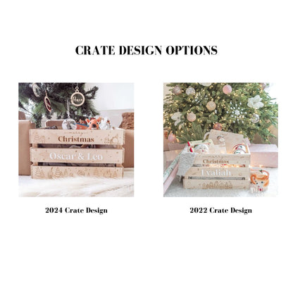 Personalised Christmas Crate - Large