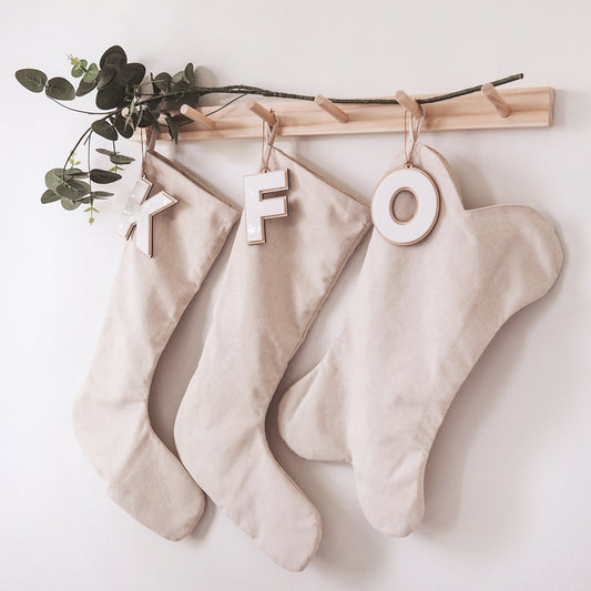 Personalised Christmas Stockings -Dog Bone