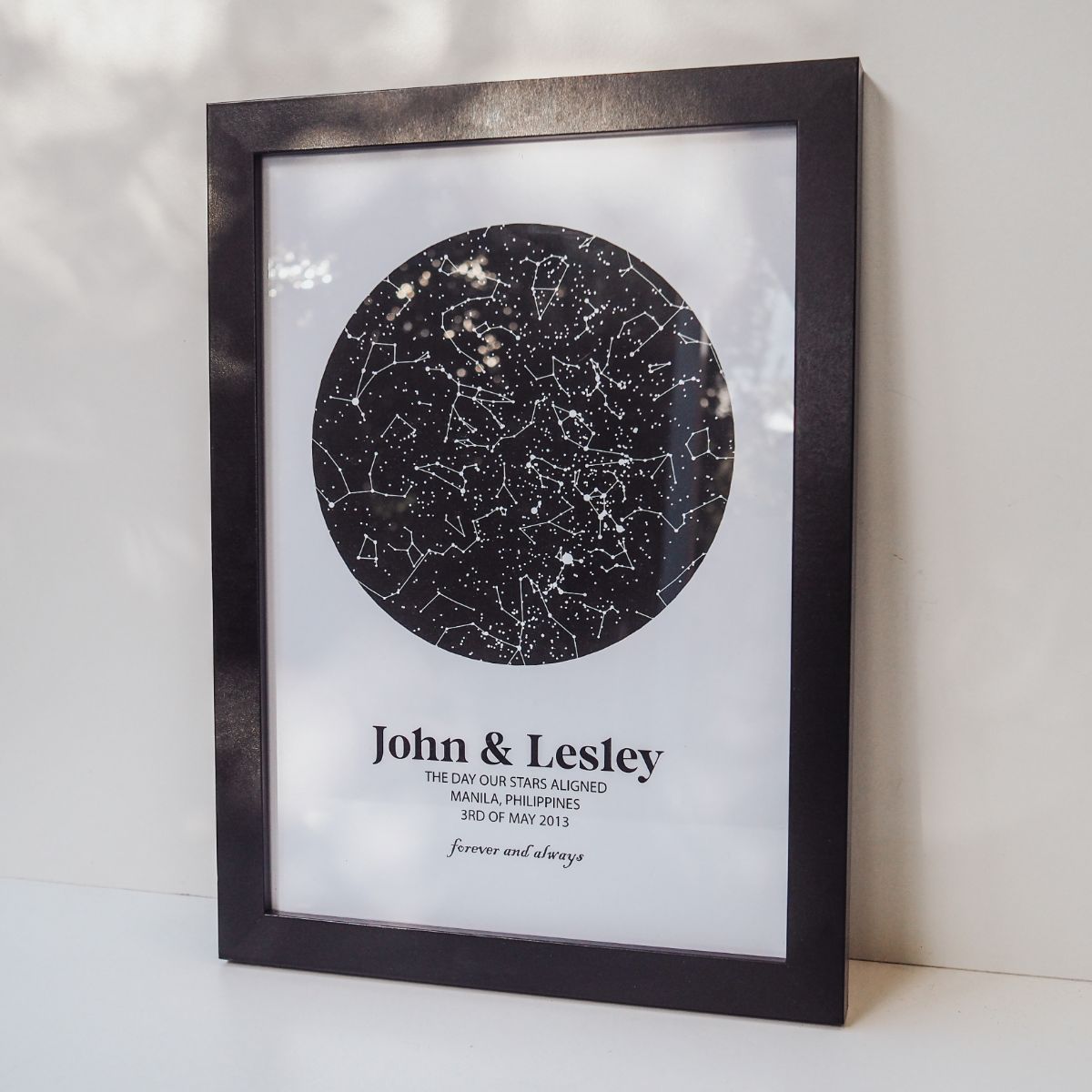 Personalised Constellation Star Map