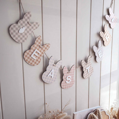 Easter Bunny Garland - Gingham