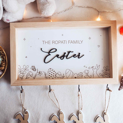 Easter Wall Hanging Frame - Family Name