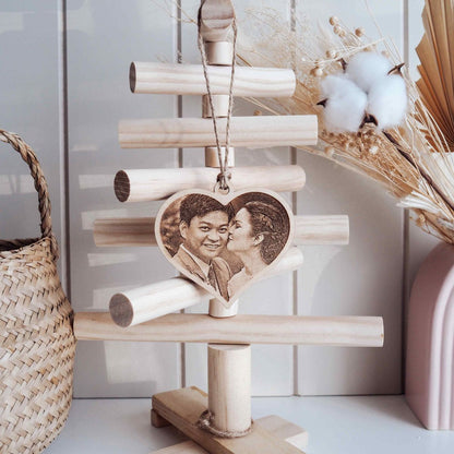 Personalised Couple Photo Ornament