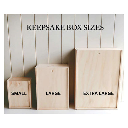 Baby Keepsake Box - Star Sign