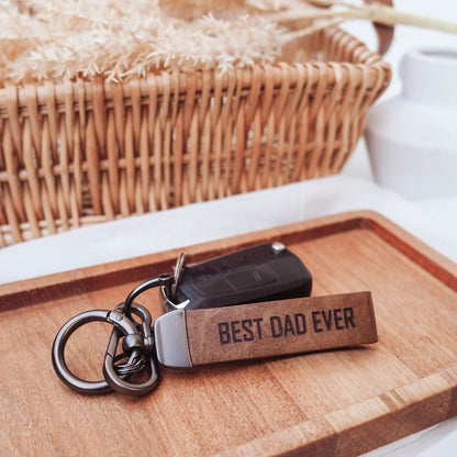 Personalised Premium Retro Keychain