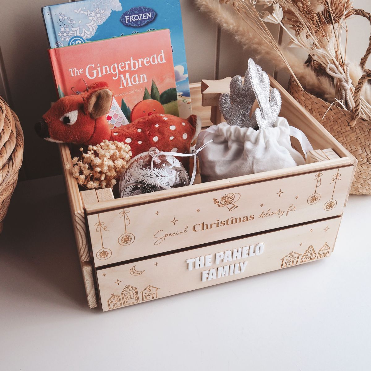 Personalised Christmas Crate - Small