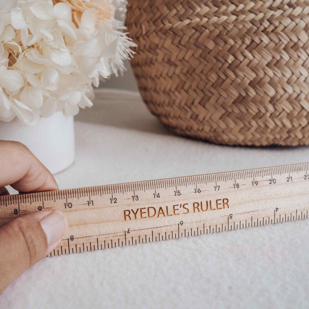 Personalised Wooden Ruler