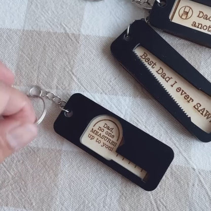 Personalised Tools Keychain