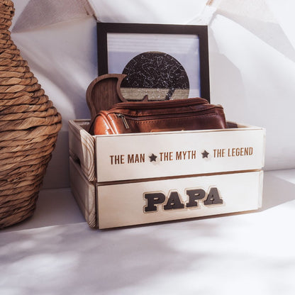 Small Personalised Father's Day Crate