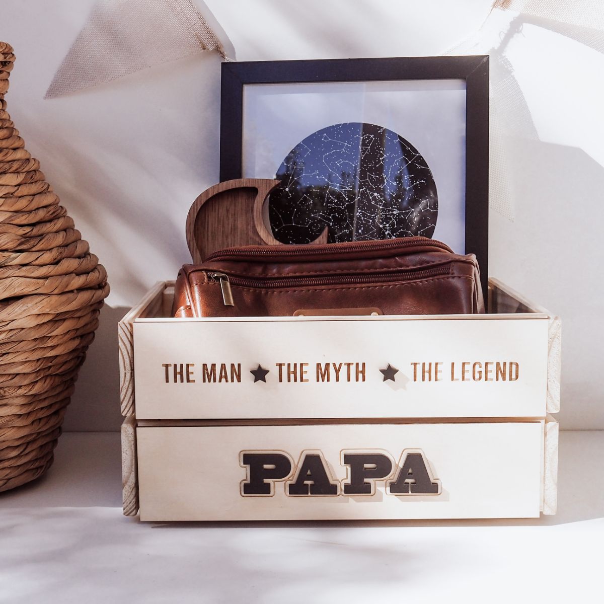 Small Personalised Father's Day Crate