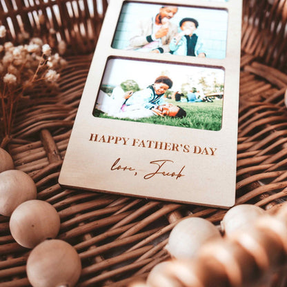 Father's Day Photo Strip Magnets