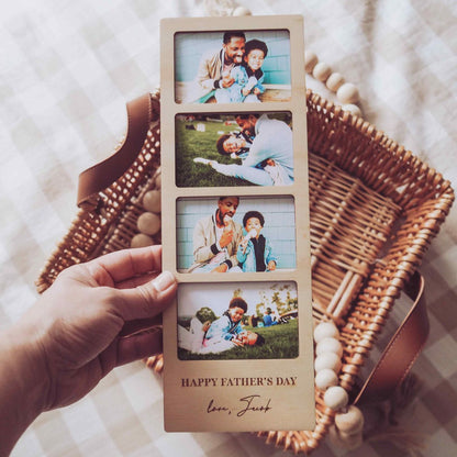 Father's Day Photo Strip Magnets