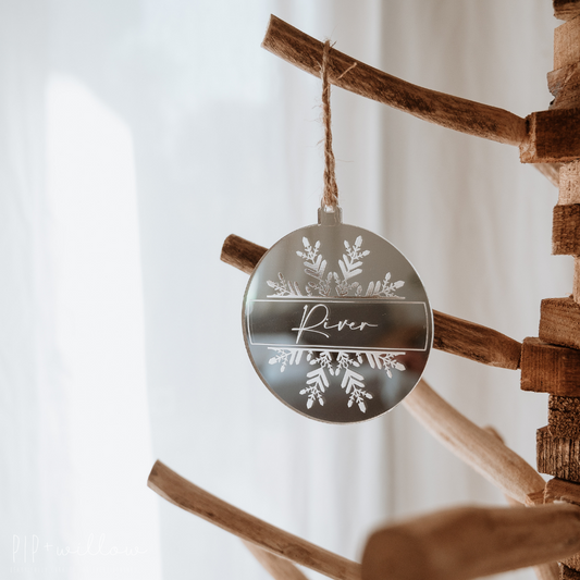 Personalised Christmas Snowflake Ornament