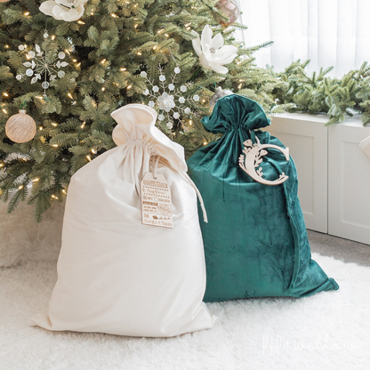 Personalised Santa Sack - Velvet