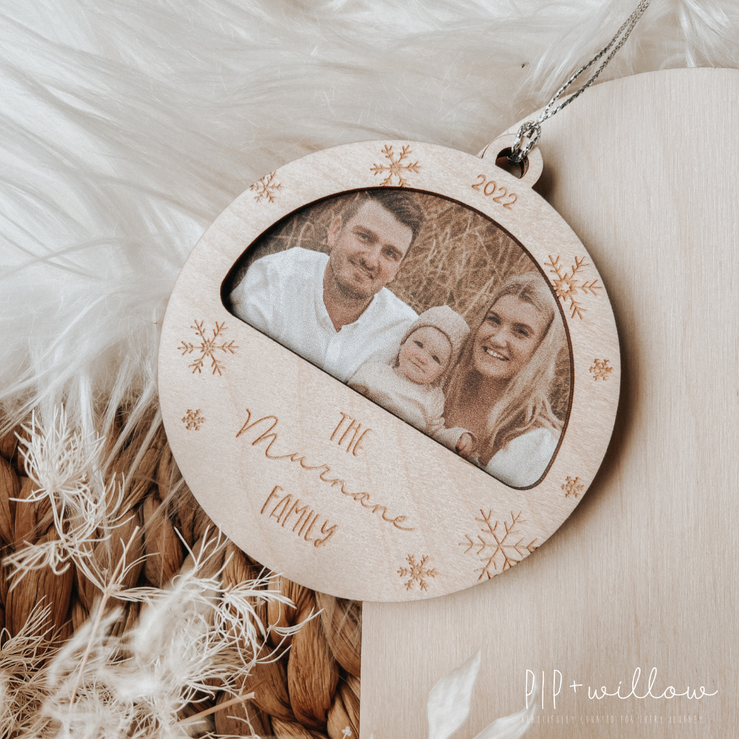 Personalised Christmas Photo Ornament