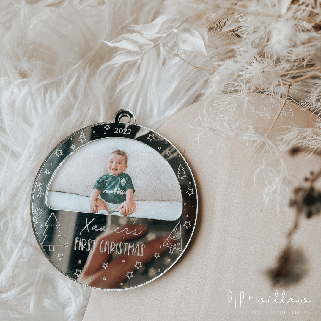 Personalised Christmas Photo Ornament